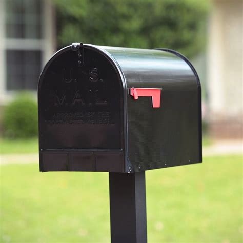 stanley post mount mailbox